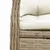 Produktbild 7 för Matgrupp för trädgården med dynor 5 delar beige konstrotting