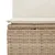 Produktbild 7 för Soffgrupp för trädgården med dynor 5 delar beige konstrotting