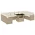 Produktbild 2 för Loungegrupp för trädgården m. dynor 11 delar beige konstrotting