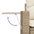 Produktbild 8 för Soffgrupp för trädgården med dynor 9 delar beige konstrotting