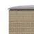 Produktbild 10 för Loungegrupp för trädgården 3 delar beige halvrund konstrotting