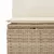 Produktbild 8 för Loungegrupp för trädgården med dynor 5 delar konstrotting beige