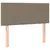 Produktbild 7 för Ramsäng med madrass taupe 120x190 cm tyg