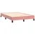 Produktbild 4 för Ramsäng med madrass rosa 120x190 cm sammet