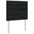 Produktbild 9 för Ramsäng med madrass & LED svart 120x190 cm sammet