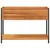 Produktbild 4 för Odlingslåda med hylla 110x45x80 cm massiv akacia och stål