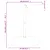 Produktbild 12 för Barbord Ø60x89,5 cm massiv ek