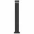 Produktbild 4 för Utomhusgolvlampor 3st svart 80 cm gjuten aluminium