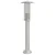 Produktbild 5 för Utomhusgolvlampa silver 60 cm rostfritt stål