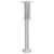 Produktbild 6 för Utomhusgolvlampa silver 60 cm rostfritt stål