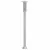 Produktbild 4 för Utomhusgolvlampa silver 100 cm rostfritt stål
