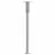 Produktbild 6 för Utomhusgolvlampa silver 100 cm rostfritt stål