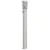 Produktbild 2 för Utomhusgolvlampa med eluttag silver 110 cm rostfritt stål