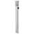 Produktbild 6 för Utomhusgolvlampa med eluttag silver 110 cm rostfritt stål