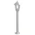 Produktbild 2 för Utomhusgolvlampa silver 80 cm rostfritt stål