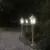 Produktbild 3 för Utomhusgolvlampa silver 80 cm rostfritt stål