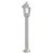 Produktbild 4 för Utomhusgolvlampor 3 st silver 80 cm rostfritt stål