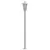 Produktbild 5 för Utomhusgolvlampa silver 120 cm rostfritt stål