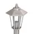 Produktbild 6 för Utomhusgolvlampa silver 120 cm rostfritt stål