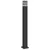 Produktbild 2 för Utomhusgolvlampa svart 110 cm aluminium