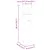Produktbild 7 för Utomhusgolvlampa med sensor svart 50 cm aluminium