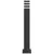 Produktbild 4 för Utomhusgolvlampa med eluttag svart 80 cm aluminium