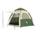Produktbild 8 för Campingtält 4 personer grön snabbrest