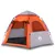 Produktbild 2 för Campingtält 4 personer grå och orange snabbrest