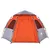 Produktbild 6 för Campingtält 4 personer grå och orange snabbrest
