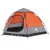 Produktbild 4 för Campingtält 4 personer grå och orange snabbrest