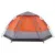 Produktbild 8 för Campingtält 4 personer grå och orange snabbrest