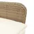Produktbild 8 för Matgrupp för trädgården med dynor 11 delar beige konstrotting