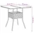 Produktbild 9 för Matgrupp för trädgård med dynor 5 delar beige konstrotting&glas