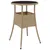 Produktbild 4 för Matgrupp för trädgård med dynor 3 delar beige konstrotting&glas