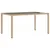 Produktbild 4 för Matgrupp för trädgård med dynor 5 delar beige konstrotting&glas