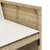 Produktbild 7 för Matgrupp för trädgården med dynor 9 delar beige konstrotting