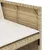 Produktbild 7 för Matgrupp för trädgården med dynor 15 delar beige konstrotting