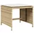 Produktbild 6 för Matgrupp för trädgården med dynor 11 delar beige konstrotting