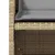 Produktbild 9 för Trädgårdsstolar med dynor 4 st blandad beige konstrotting