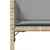 Produktbild 9 för Trädgårdsstolar med dynor 4 st blandad beige konstrotting