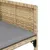 Produktbild 10 för Trädgårdsstolar med dynor 4 st blandad beige konstrotting