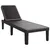 Produktbild 2 för Solsäng svart 159x57x83,5 cm polypropylen