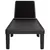 Produktbild 4 för Solsäng svart 159x57x83,5 cm polypropylen