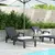 Produktbild 3 för Solsäng svart 159x68x83,5 cm polypropylen