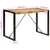 Produktbild 8 för Matbord 120x55x76 cm massivt grovt mangoträ