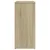 Produktbild 6 för Skänkar 2 st sonoma-ek 60x31x70 cm konstruerat trä