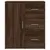 Produktbild 5 för Skänkar 2 st brun ek 60x31x70 cm konstruerat trä
