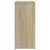 Produktbild 6 för Skänkar 2 st sonoma-ek 60x31x70 cm konstruerat trä
