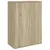 Produktbild 4 för Skänkar 2 st sonoma-ek 60x31x84 cm konstruerat trä