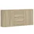 Produktbild 2 för Skänkar 3 st sonoma-ek 60x31x84 cm konstruerat trä
